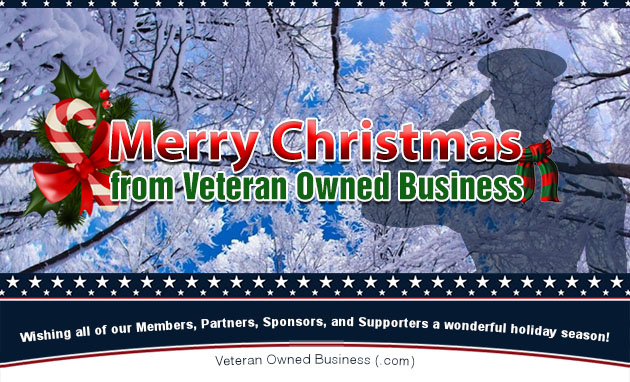 Merry Christmas from Veteran Owned Business