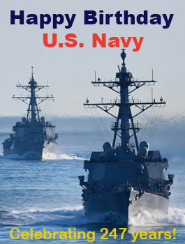 U.S. Navy Birthday - October 13